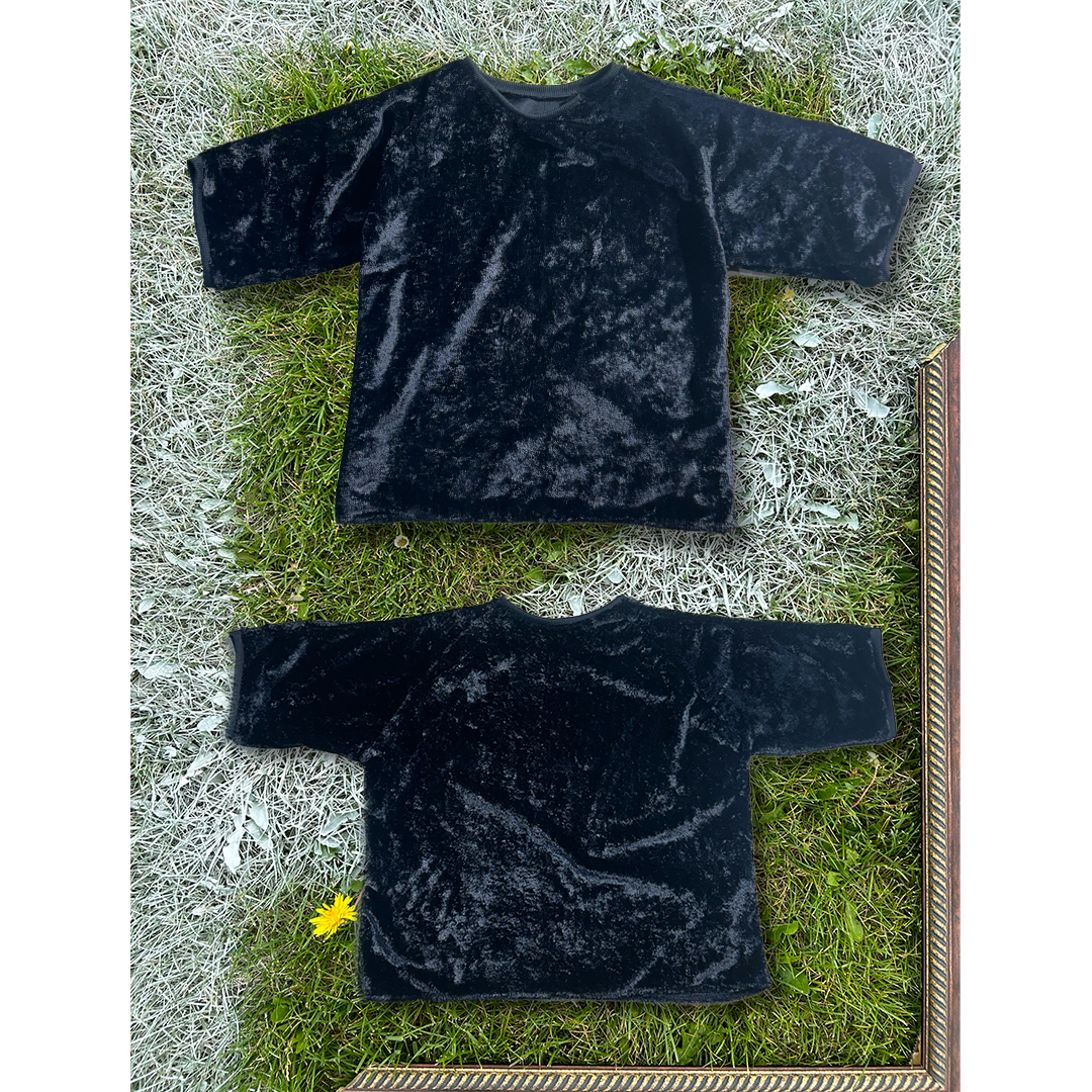 1/1 raglan tee - velour 「redemption」